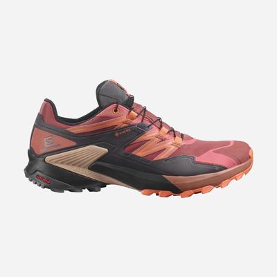 Salomon WINGS SKY GORE-TEX - Naisten Polkujuoksukengät - Punainen/Mustat